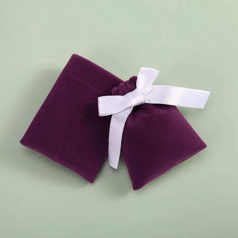 1 Piece Cloth Modern Style Daily Solid Color Jewelry Packaging Bags