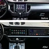 12,3-Zoll Porsche Macan Android Dual Screen Display Apple CarPlay mit Co-Pilot Bildschirm