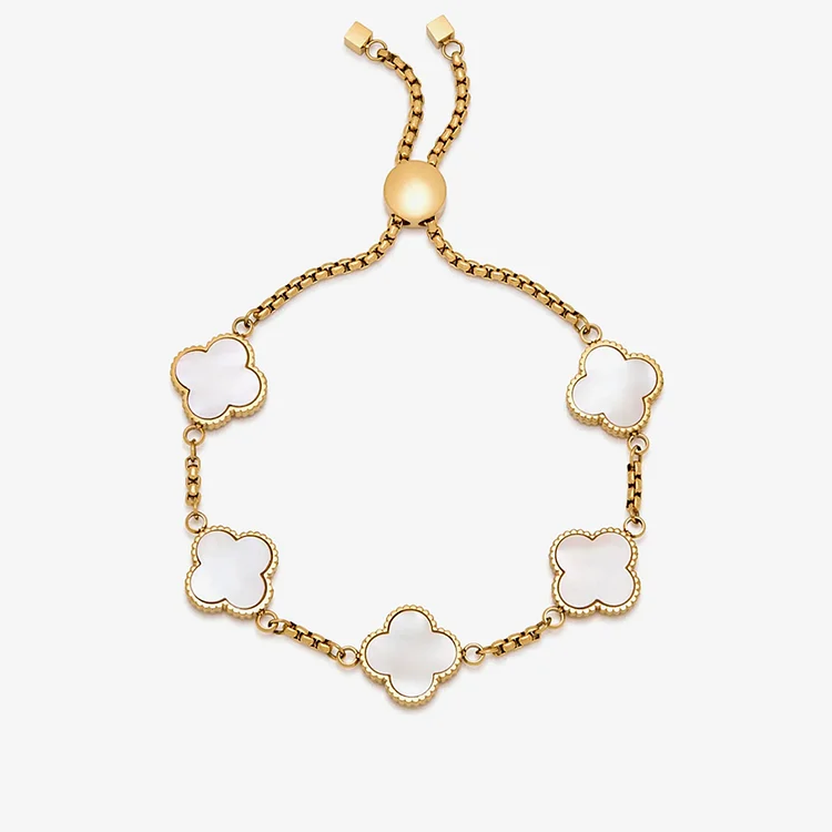 Find Your Lucky Four-leaf Clover Bracelet