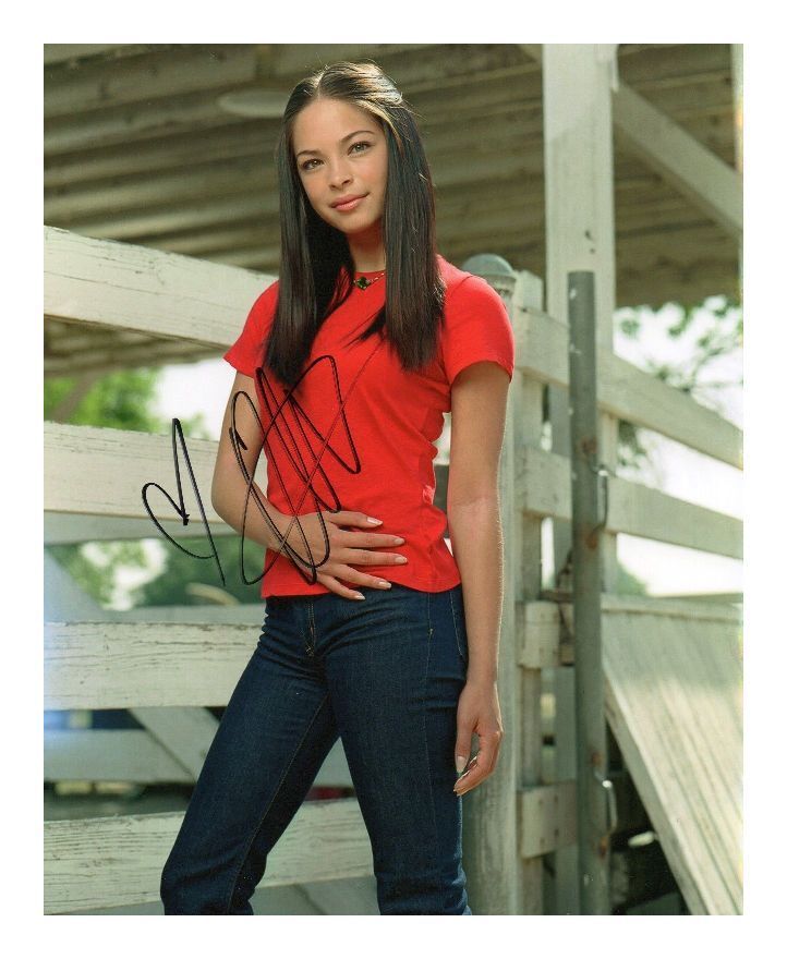 KRISTIN KREUK AUTOGRAPHED SIGNED A4 PP POSTER Photo Poster painting PRINT 1