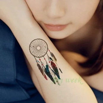 Water Transfer Tattoo Minimalist small sun moon tattoo Body Art Waterproof Temporary fake Tattoo for man woman kid 10.5*6cm