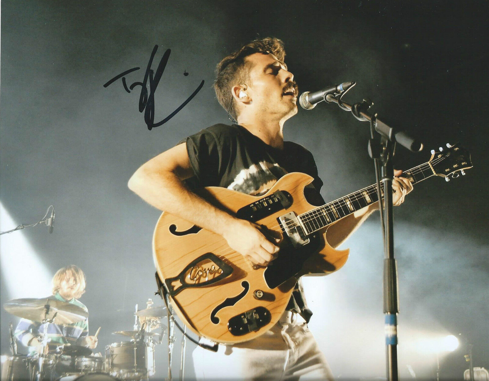 **GFA Local Natives Rock Band *TAYLOR RICE* Signed 8x10 Photo Poster painting AD3 COA**