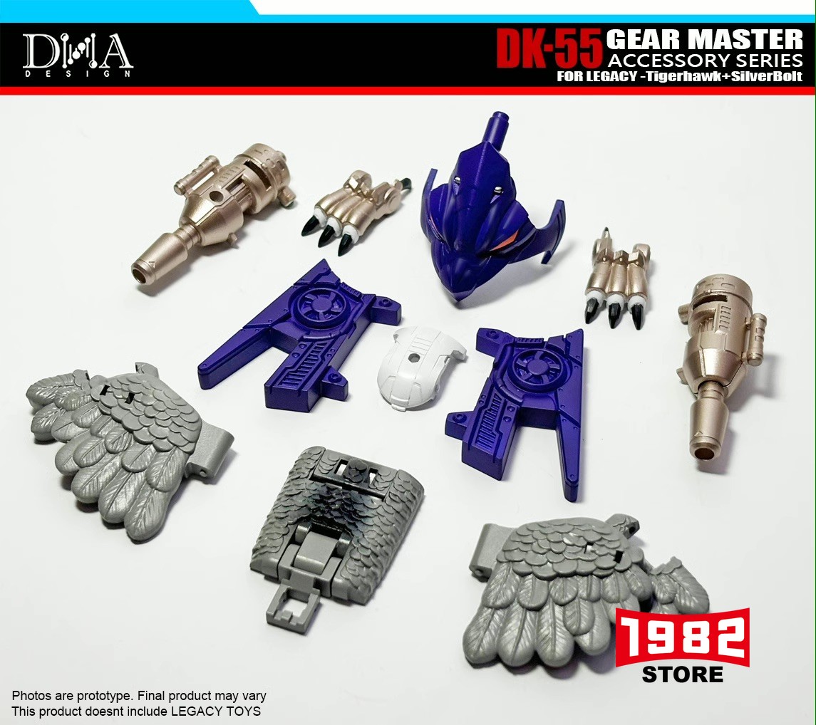 DNADK-55 GEAR MASTER ACCESSORY SERIE FOR LEGACY TIGERHAWK SILVERBOLT Upgrade Kit