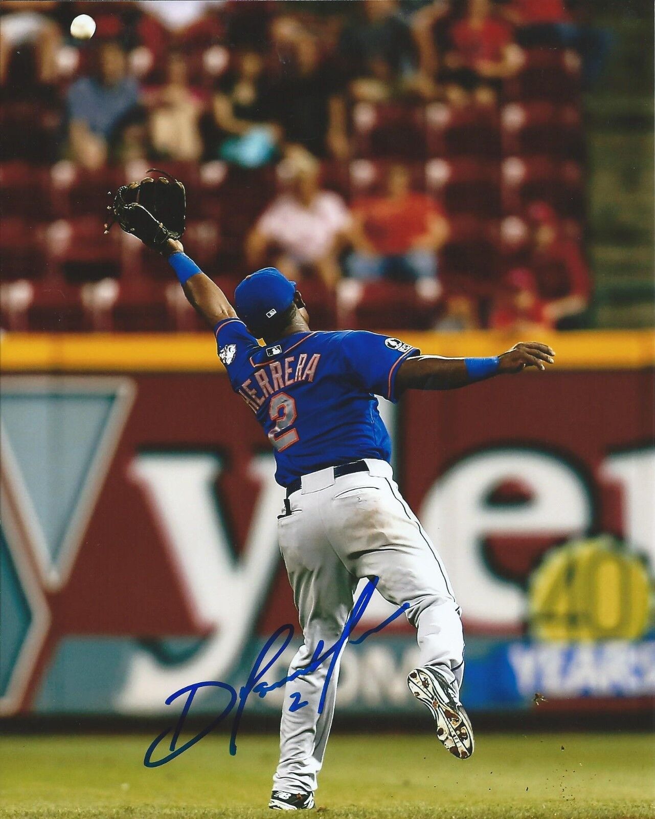 DILSON HERRERA signed autographed NEW YORK METS 8x10 Photo Poster painting w/COA