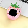 Protective Skin Cover with Lanyard Cute Protective Cover Strawberry Design Protector Sleeve Skin for Tamagotchi Paradise Electronic Pet