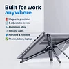 Foldable Aluminum Laptop Stand