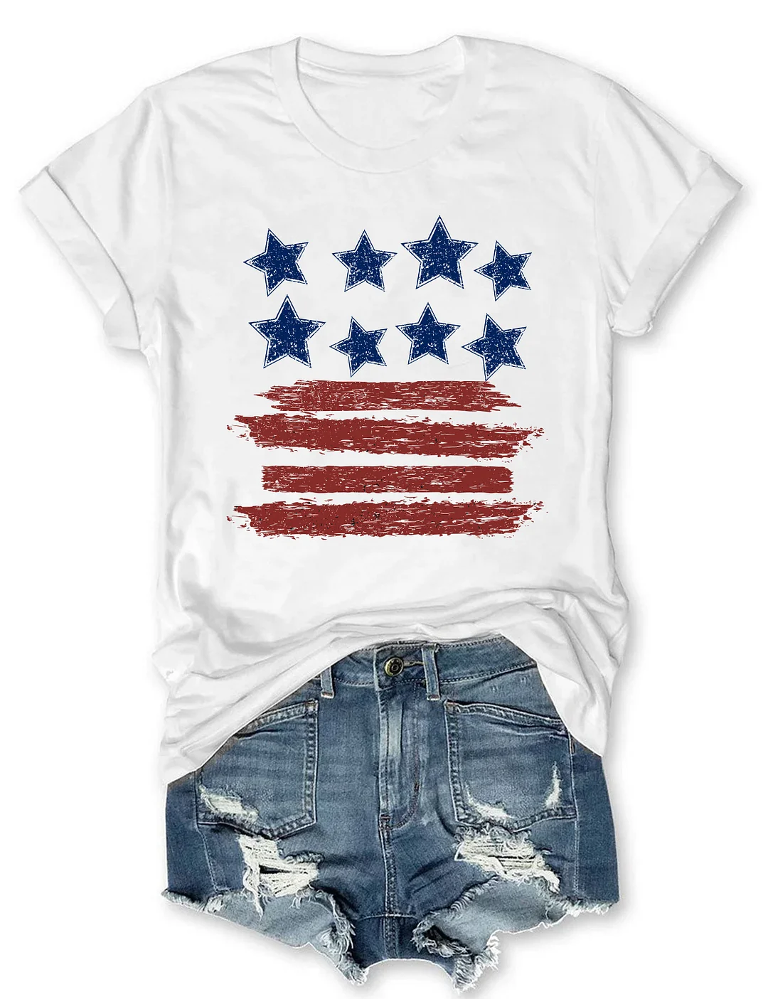 Loves Jesus And America Too T-Shirt
