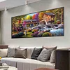 (105*55cm)Country Scenery - Full Round Drill Diamond Painting