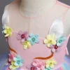 Unicorn Flower Girl Dress Wedding Party Rainbow Tutu Gown Birthday Dresses - honeylives