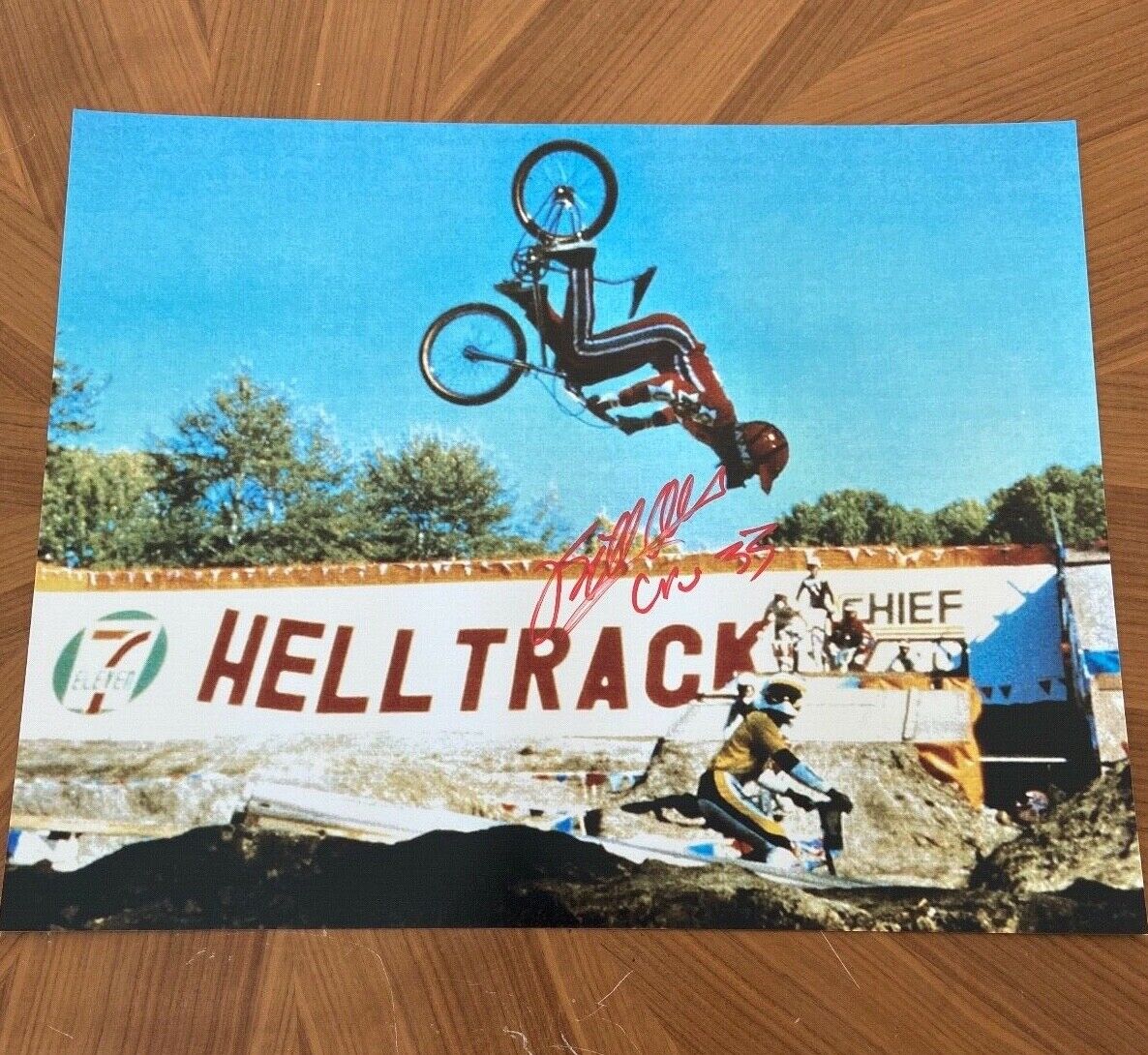 * BILL ALLEN * signed 16x20 Photo Poster painting * RAD * CRU JONES * PROOF * 5