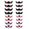 Dynamic Breathing Solar LED Car Window Warning Light Demon Eye