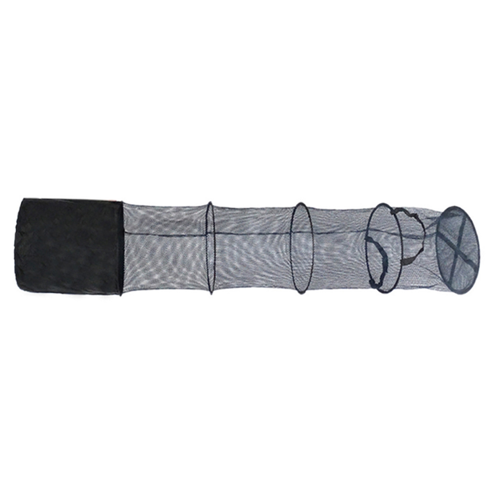 

Foldable 5 Layer Fishing Cage Cast Net Crab Trap Nylon Fish Trap Shrimp Net, 501 Original