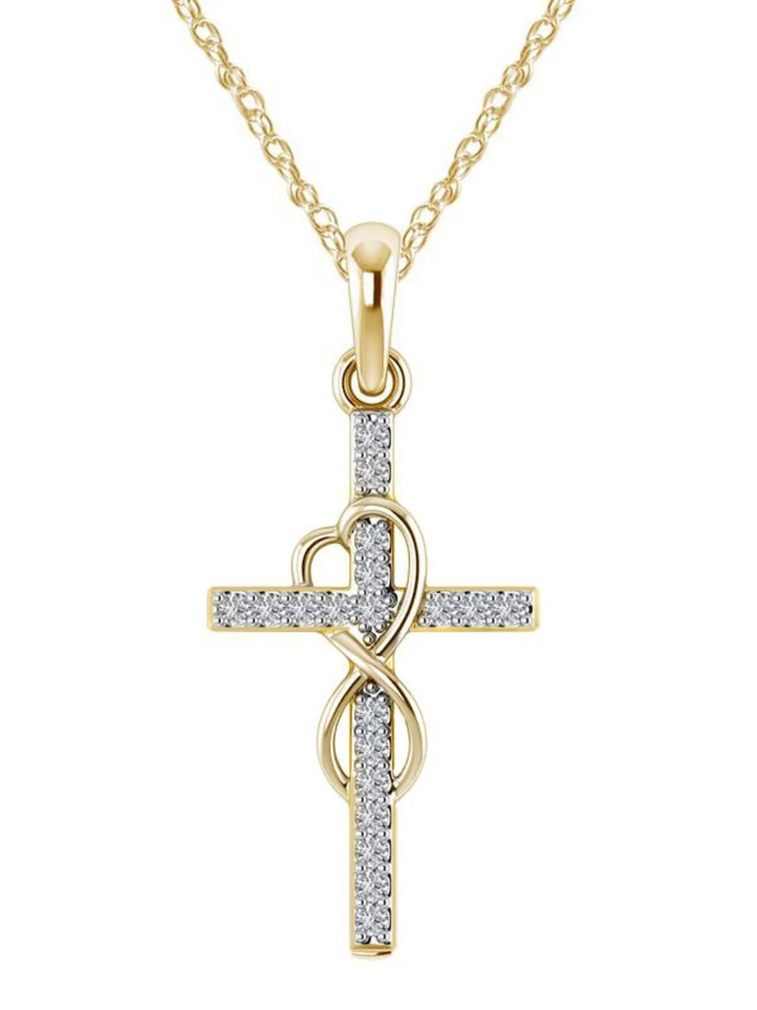 Jesus Cross Faith Necklace