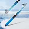 Telescopic Fishing Rod Short Collapsible Rod for Saltwater and Freshwater (1.8M)