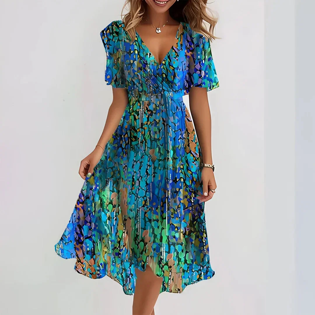 Elvira - Printed Summer Dress