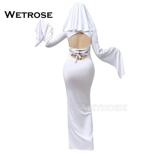 white christmas dresses Whimsical Ghost Costume main image 1