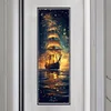 Navigation Starry Sky-11CT Stamped Cross Stitch 30*90cm/11.81*35.43in(Big Size)