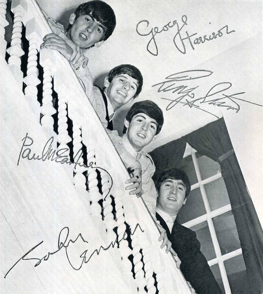 THE BEATLES Signed Photo Poster paintinggraph - Rock & Pop Band / Stars - reprint