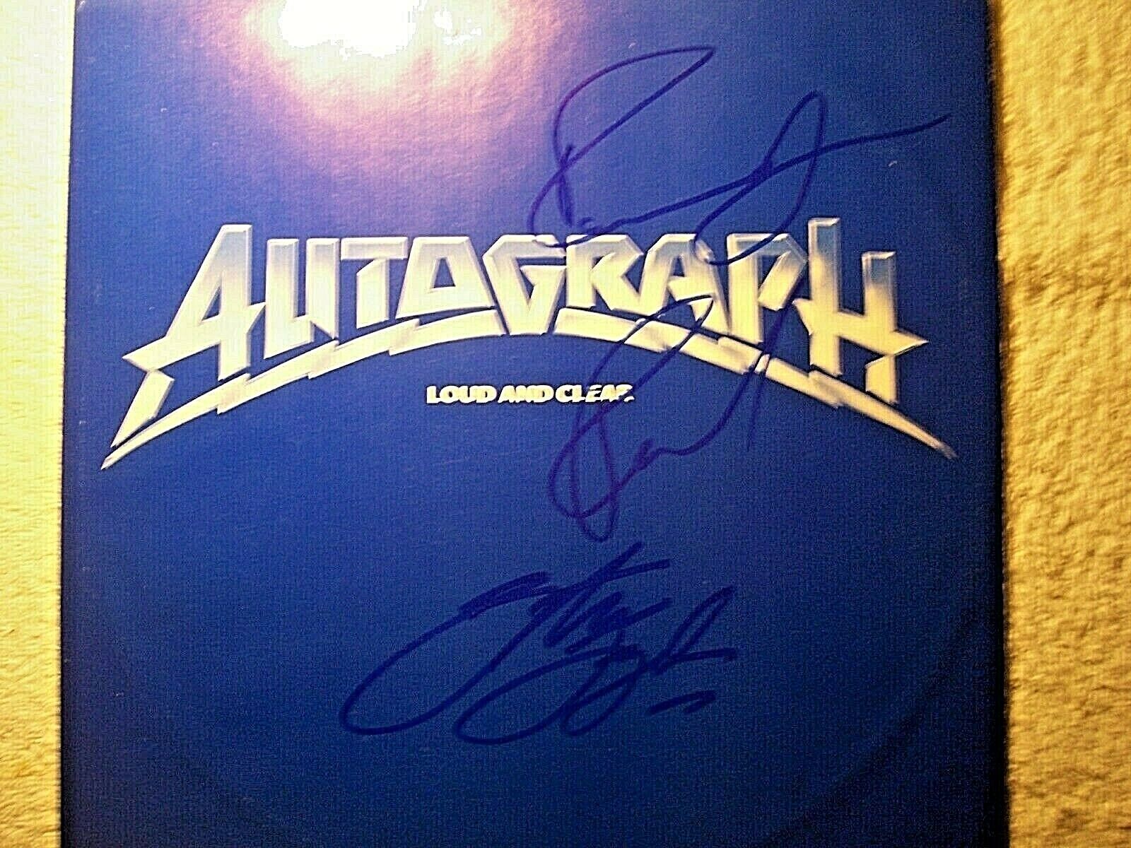 AUTOGRAPH Steve Lynch Loud & Clear