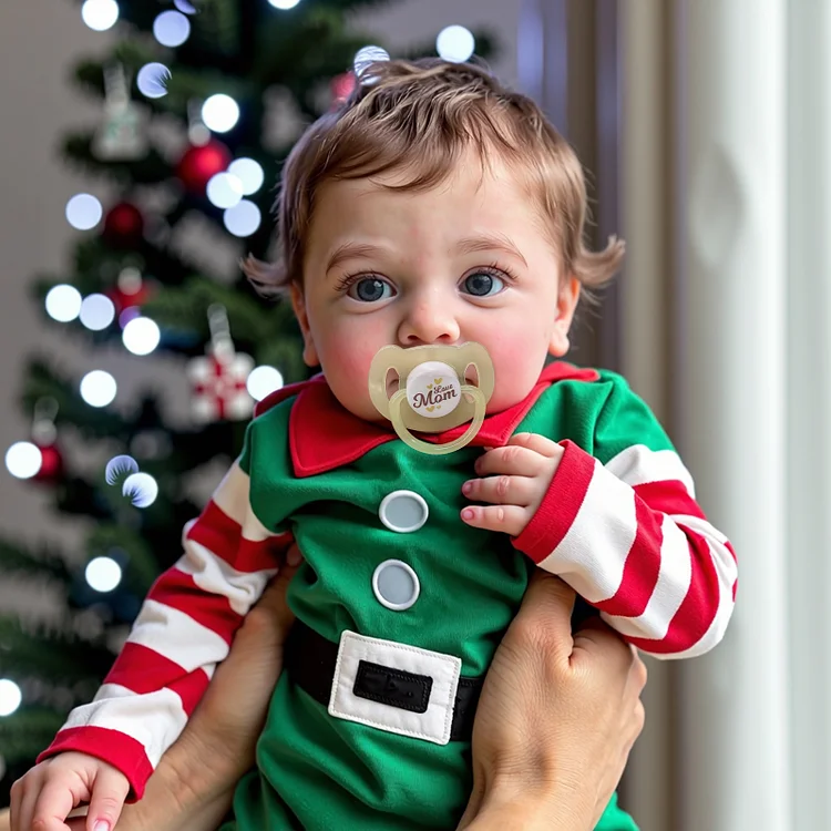  12"&16" Flexible Full Body Platinum Silicone Baby Bendable Reborn Doll Boy or Girl Vinera and Latara - Reborndollsshop®-Reborndollsshop®