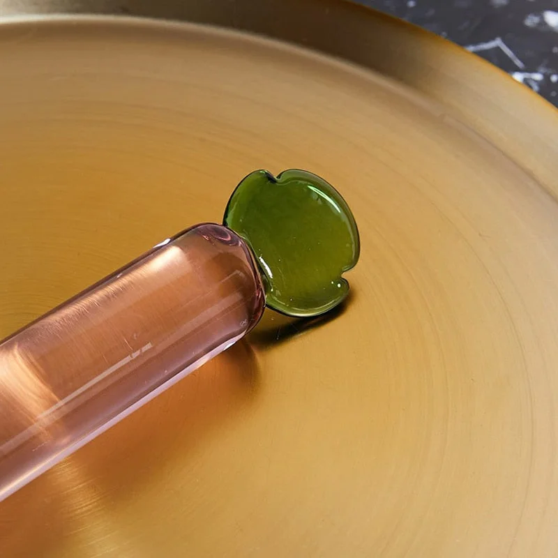 5 Types Vegetable and Fruit Shape Crystal Dildo Glass Butt Plug Cute Novelty Adult Sex Toys