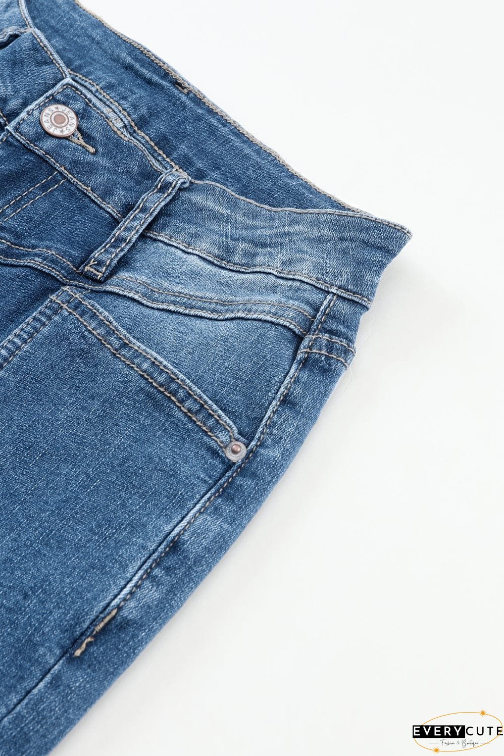 Trendy Flared Leg Jeans