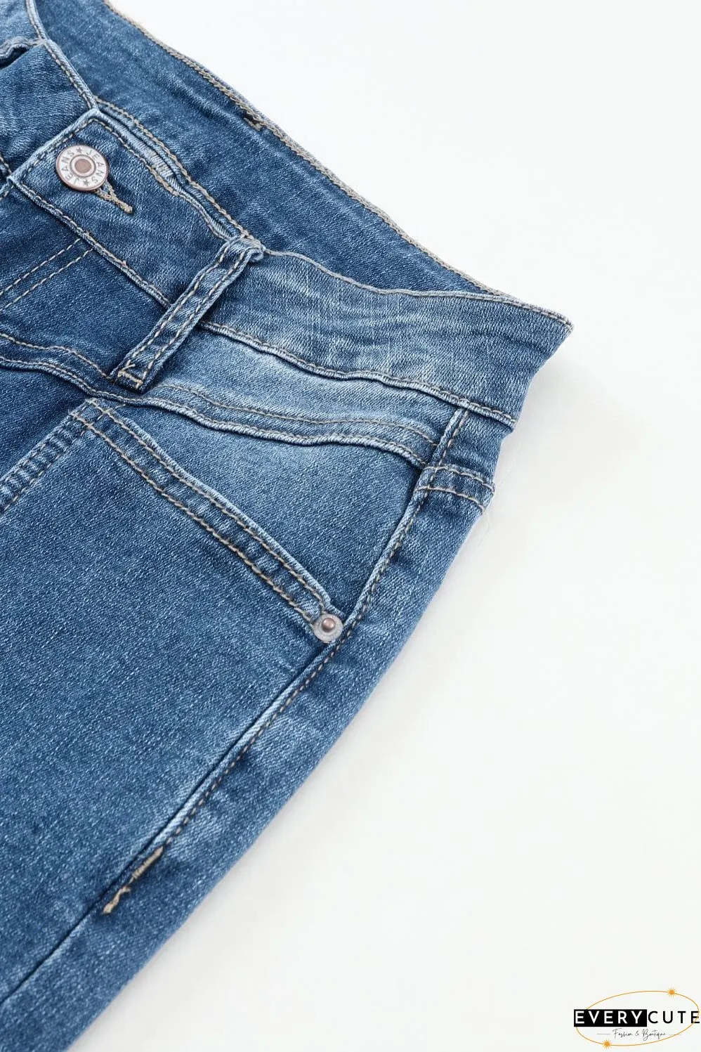 Trendy Flared Leg Jeans