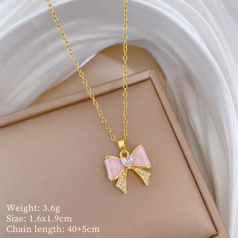 Moon Geometric Stainless Steel Stainless Steel Necklaces