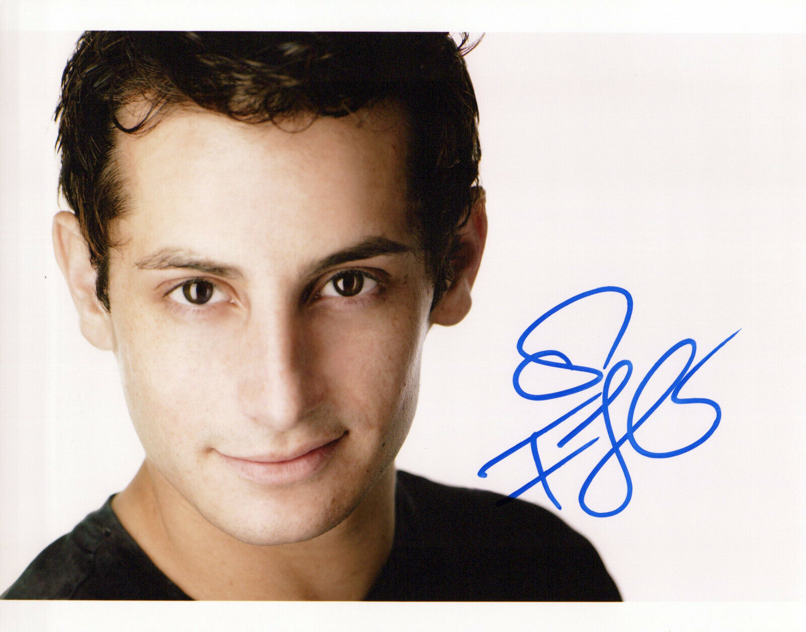 Frankie Grande head shot autographed Photo Poster painting signed 8x10 #3