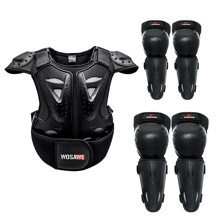 Kids Hip Protective Shorts & Body Armor Vest