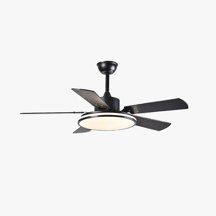 Haydn 5-Blade Modern DC Ceiling Fan with Light Metal & ABS 52''
