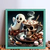 (Multi-Style) Halloween Ghost-11CT Stamped Cross Stitch 40*40cm/15.75*15.75in