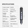 52-in-1 Rechargeable 80W Electric Micro-Sharpening Pen, Cordless Mini Electric Engraving Pen DIY Engraving Equipment - Engraving Tool Kit for Glass Ceramic Wood Ornaments