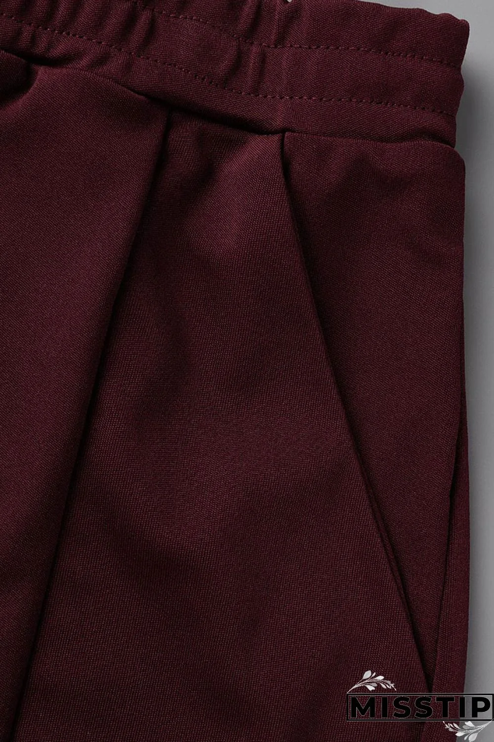 Blue Fashion Casual Solid Basic O Neck Short Sleeve Two Pieces