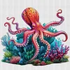 Octopus-14CT Stamped Cross Stitch 40*40cm/15.75*15.75in