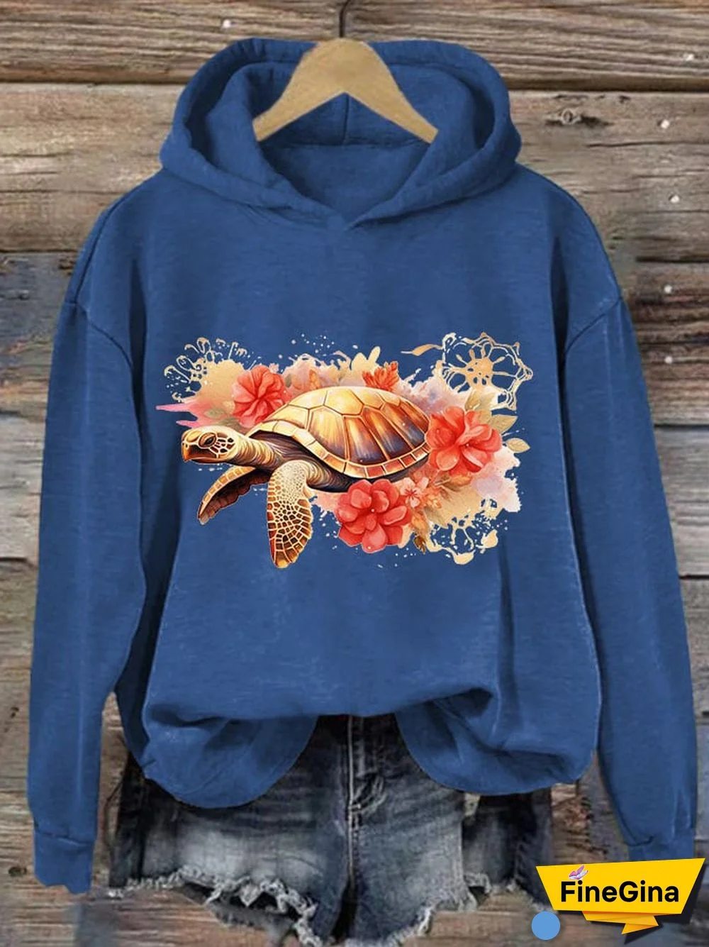 Animal Print Women's Print Long Sleeve Sweatshirt