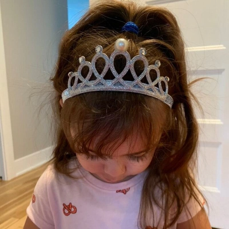 Baby Hair Band Crown Children’s Hair Accessories Baby Hair Band Girl’s Headdress 100 Days Full Moon Birthday