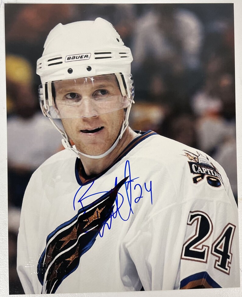 Brian Willsie Signed Autographed Glossy 8x10 Photo Poster painting Washington Capitals - COA Matching Holograms