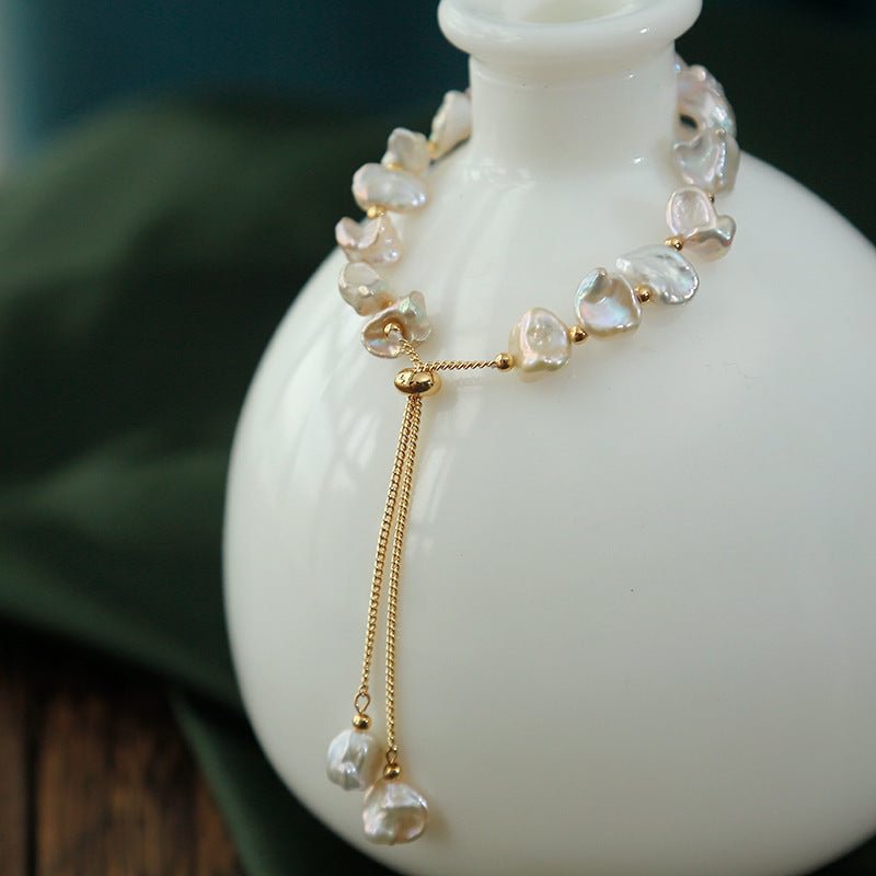 Natural Baroque Metal Earrings/Bracelet/Earrings/Necklace