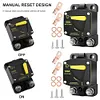 48V Car Circuit Breaker with Manual Reset Switch 50A/100A Marine Circuit Breaker
