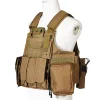 Multi-Function Quick-Release Bulletproof Vest MOLLE Stab-Resistant Wear-Resistant Tactical Vest
