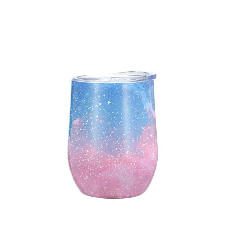 Coffee Cups-Dream Starry Sky-Pink And Blue Stars