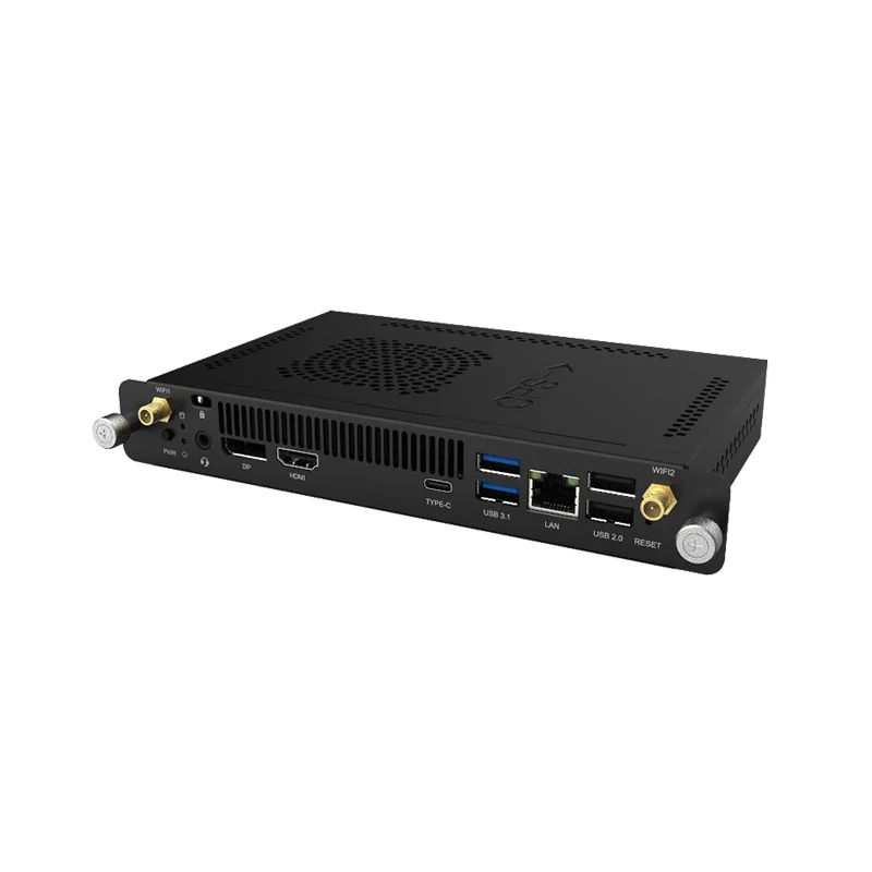 NEW OPS Mini PC Fanless i7/i5/i3 DDR5 Intel Alder Lake-P CPU 12th Gen Four Screen 4K Display Compatible Windows Mini Pc Computer