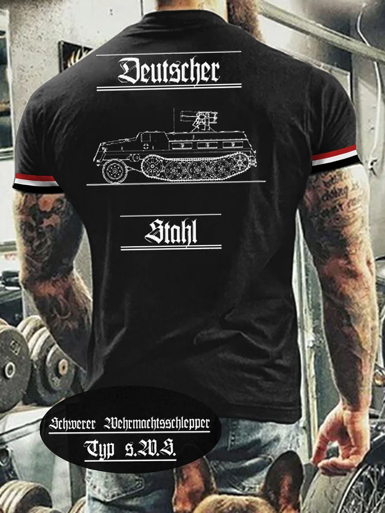 Männer fahrten der Wehrmacht - Schwerer Wehrmachts schlepper Typ s.W.S. T-Shirt