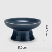 Cricstine Ceramic Exquisite Dried Fruit Plate Chinese Fruit Plate Tea Tray Small Tray Melon Seeds Snack Pastry Plate Snack Plate