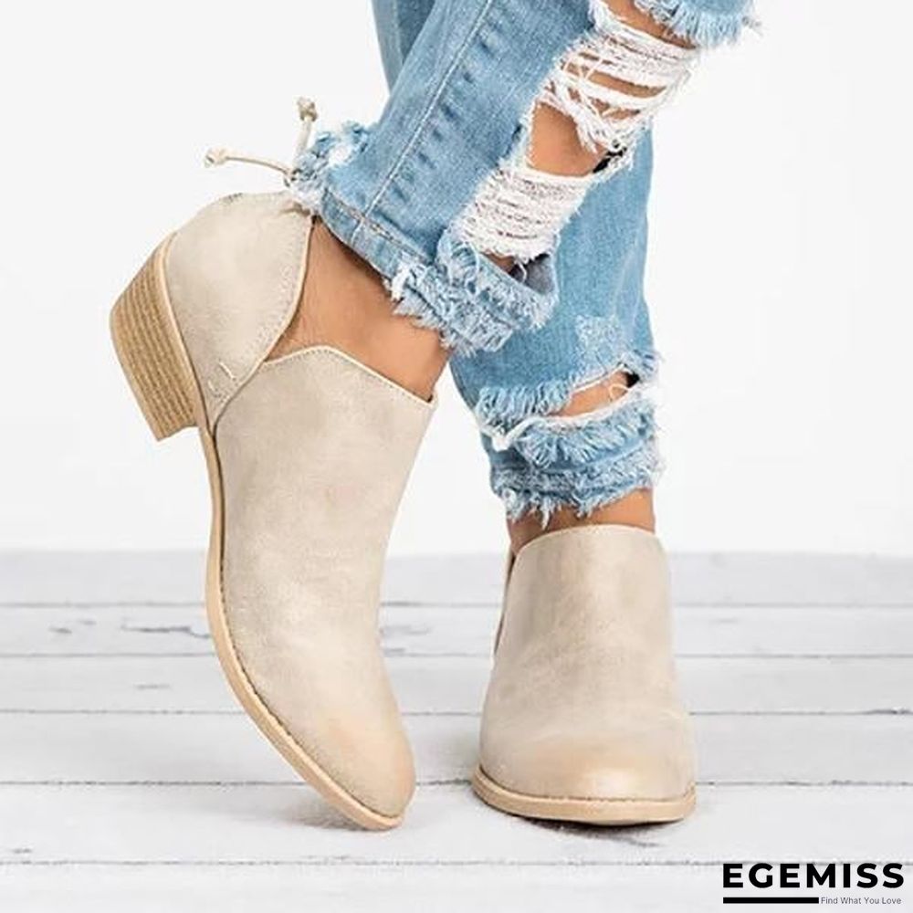 Casual Daily Chunky Heel Shoes | EGEMISS