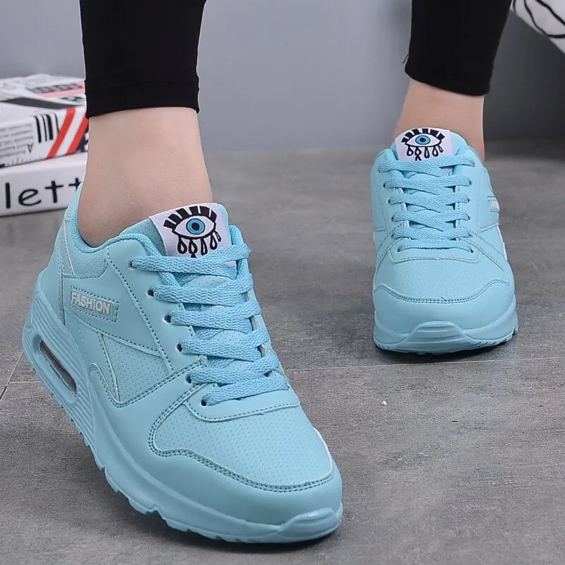 MWY Women Sneakers Schoenen Vrouw Platform Shoes Casual Walking Women Shoes Breathable Lace Up Trainers Vulcanized Shoes