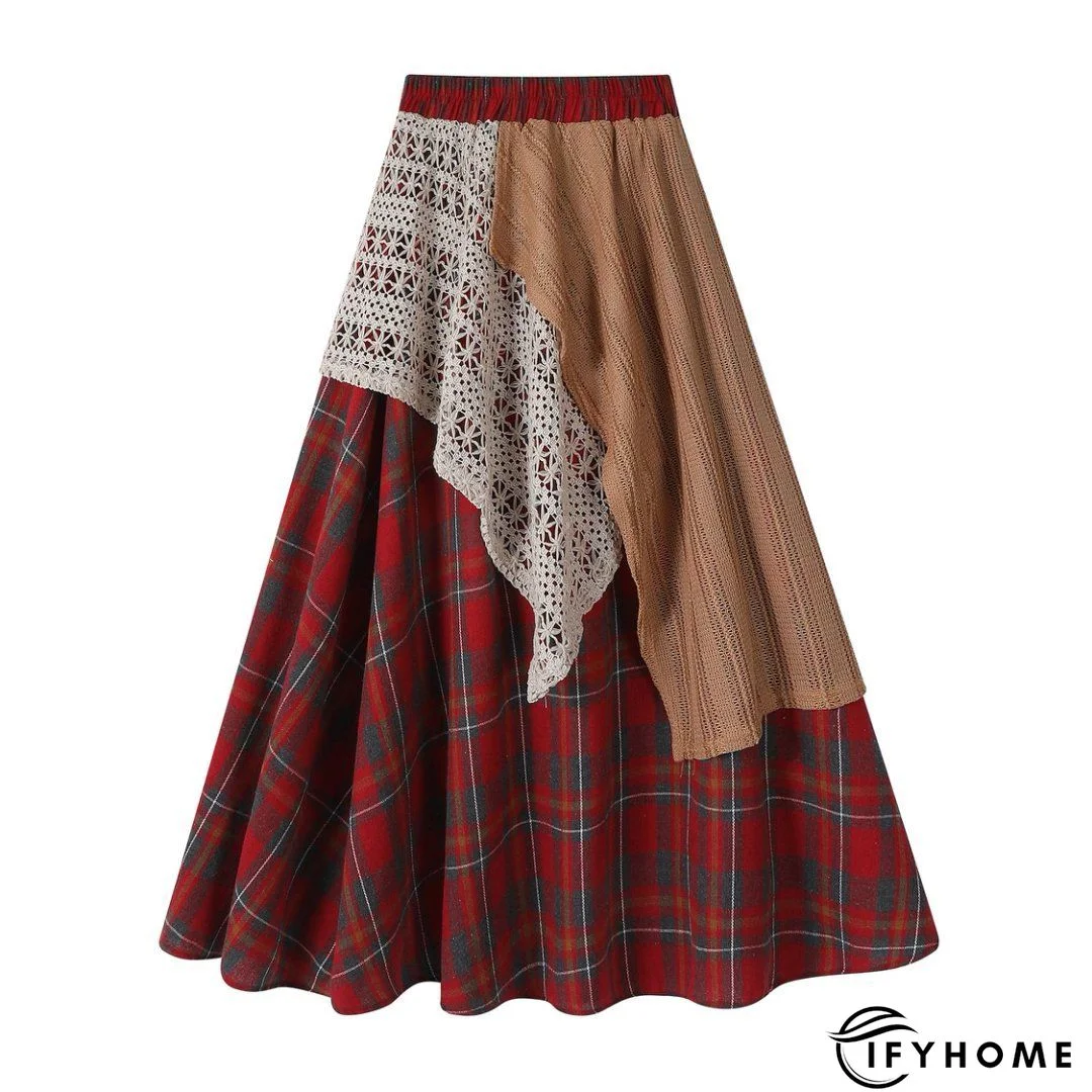 Ethnic Woolen Nationality/Ethnic Skirt | IFYHOME
