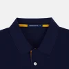 Men's Slim Short Sleeve Lapel Polo Shirt