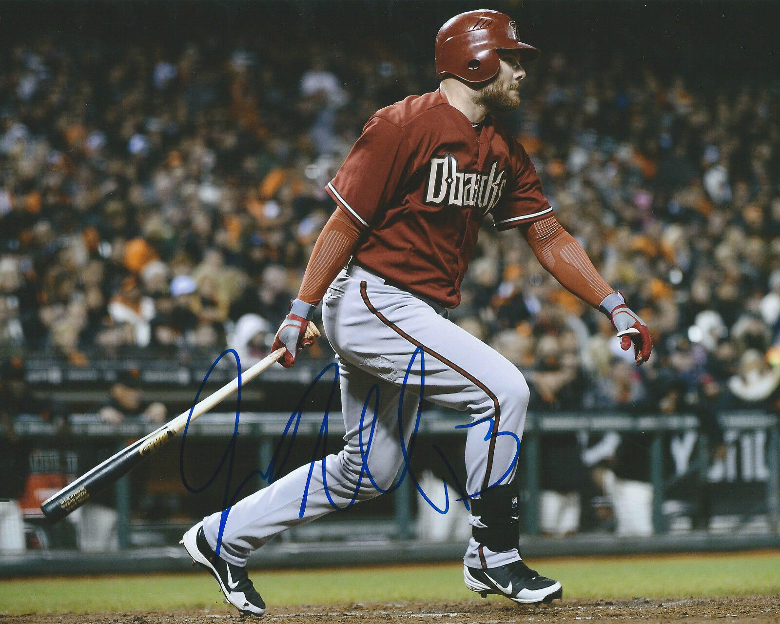 **GFA Arizona Diamondbacks *JASON KUBEL* Signed 8x10 Photo Poster painting J1 COA**